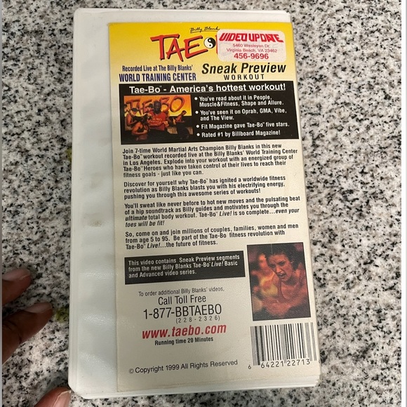 Billy Blanks Tae Bo LIVE Sneak Preview WorkOut - Picture 5 of 5